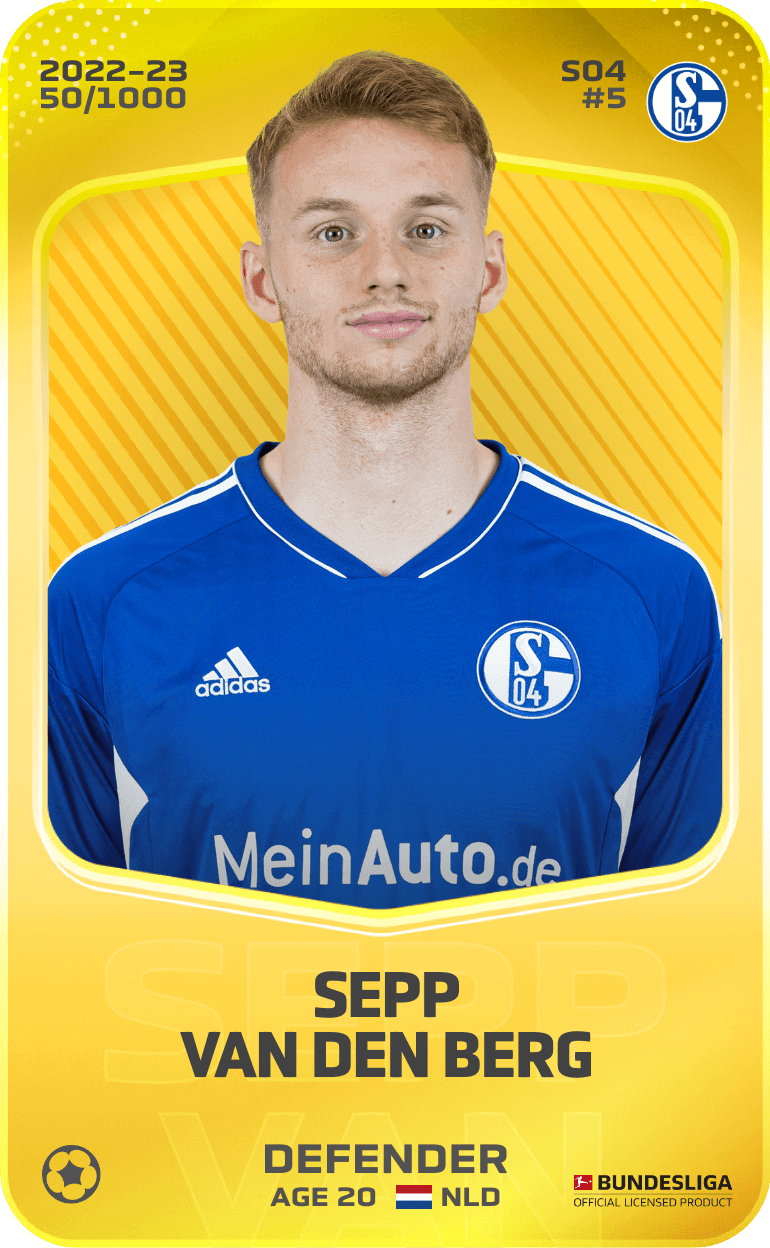 Sepp van den Berg 2022-23 • Limited 50/1000
