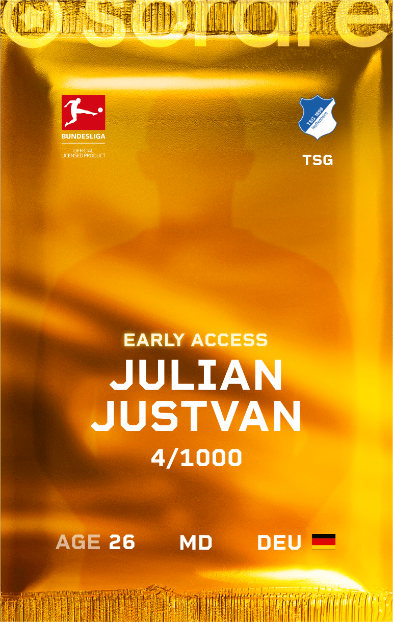 Julian Justvan 2024-25 • Limited 4/1000