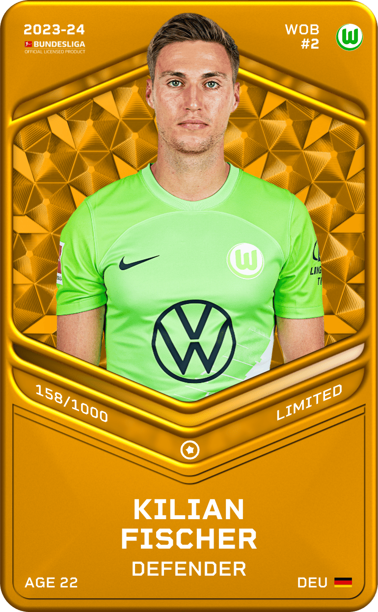 Kilian Fischer 2023-24 • Limited 158/1000