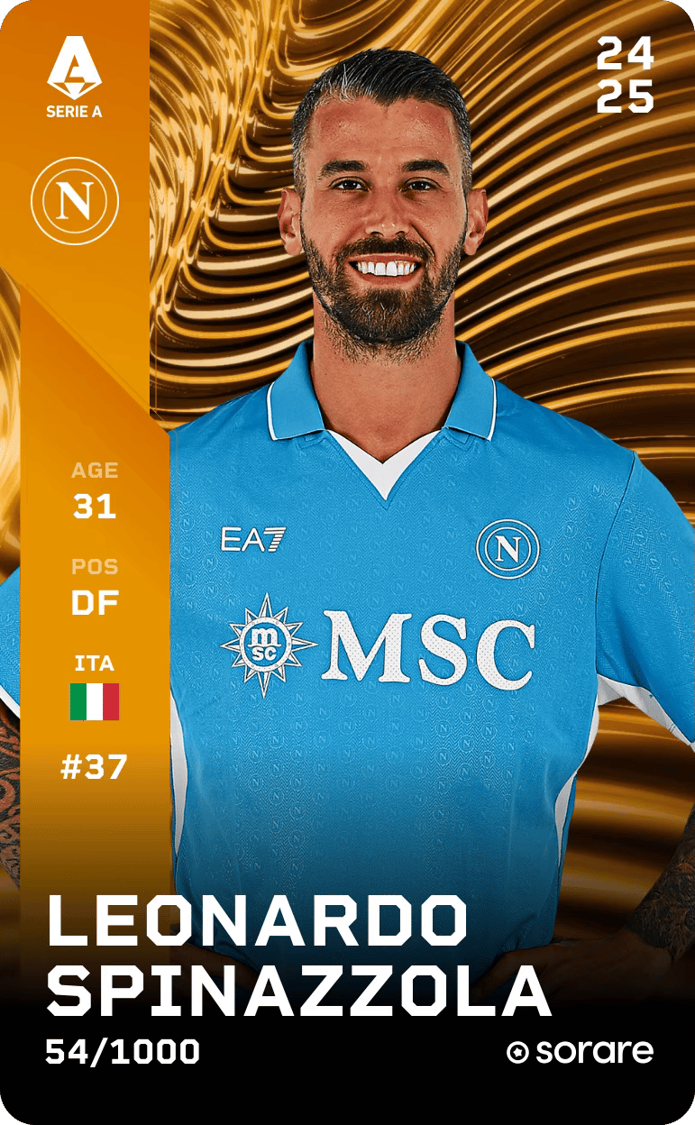 Leonardo Spinazzola 2024-25 • Limited 54/1000