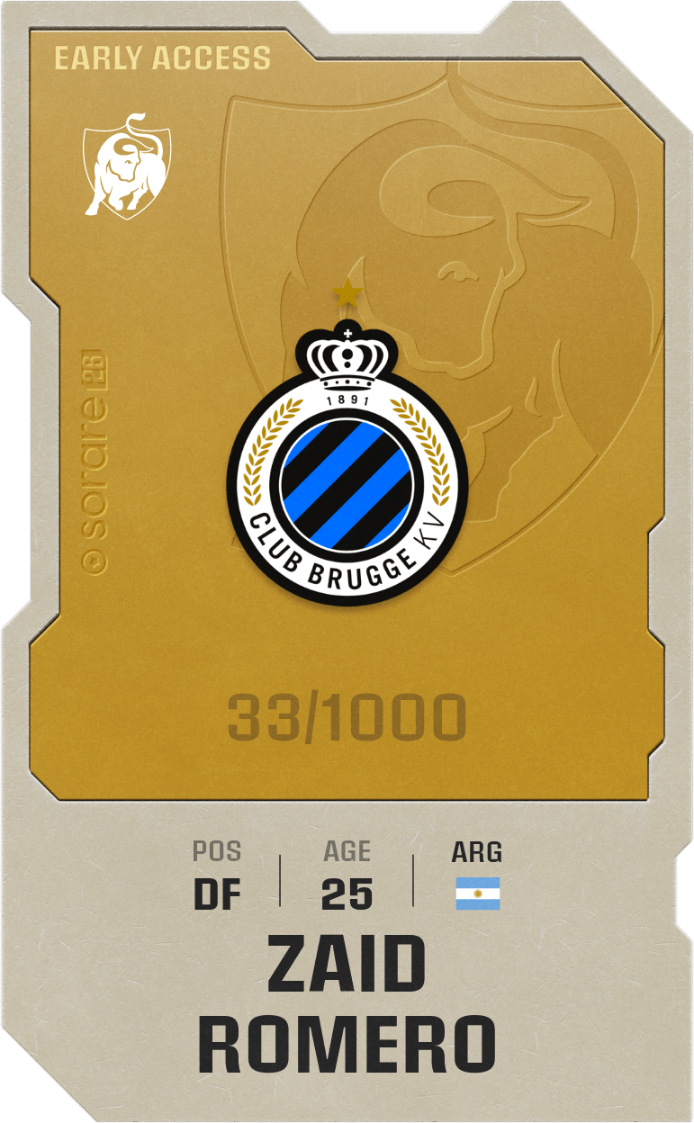 Zaid Romero 2025-26 • Limited 33/1000