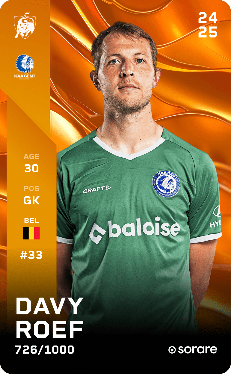 Davy Roef 2024-25 • Limited 726/1000