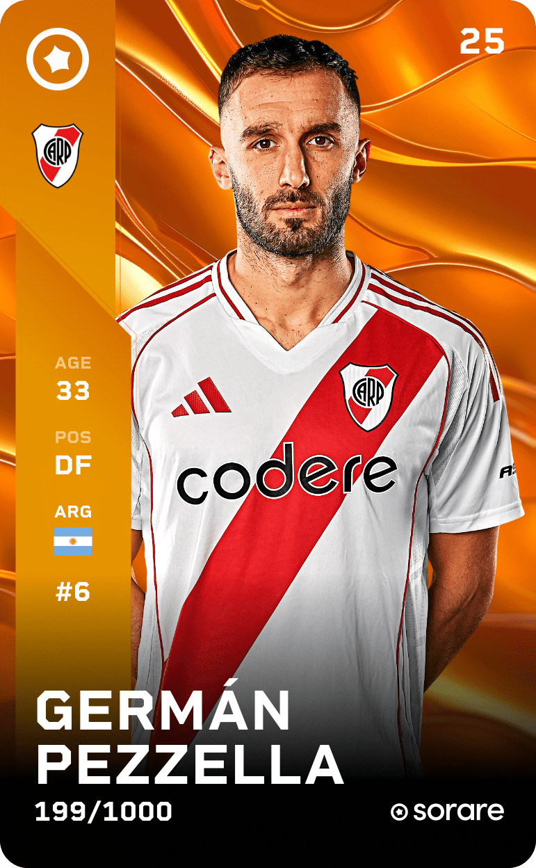Germán Pezzella 2025-26 • Limited 199/1000