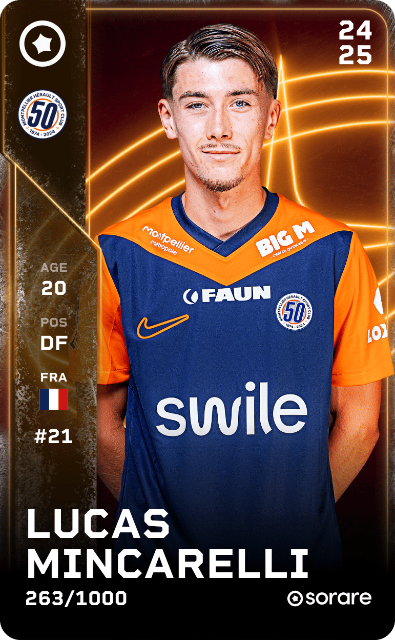 Lucas Mincarelli 2024-25 • Limited 263/1000
