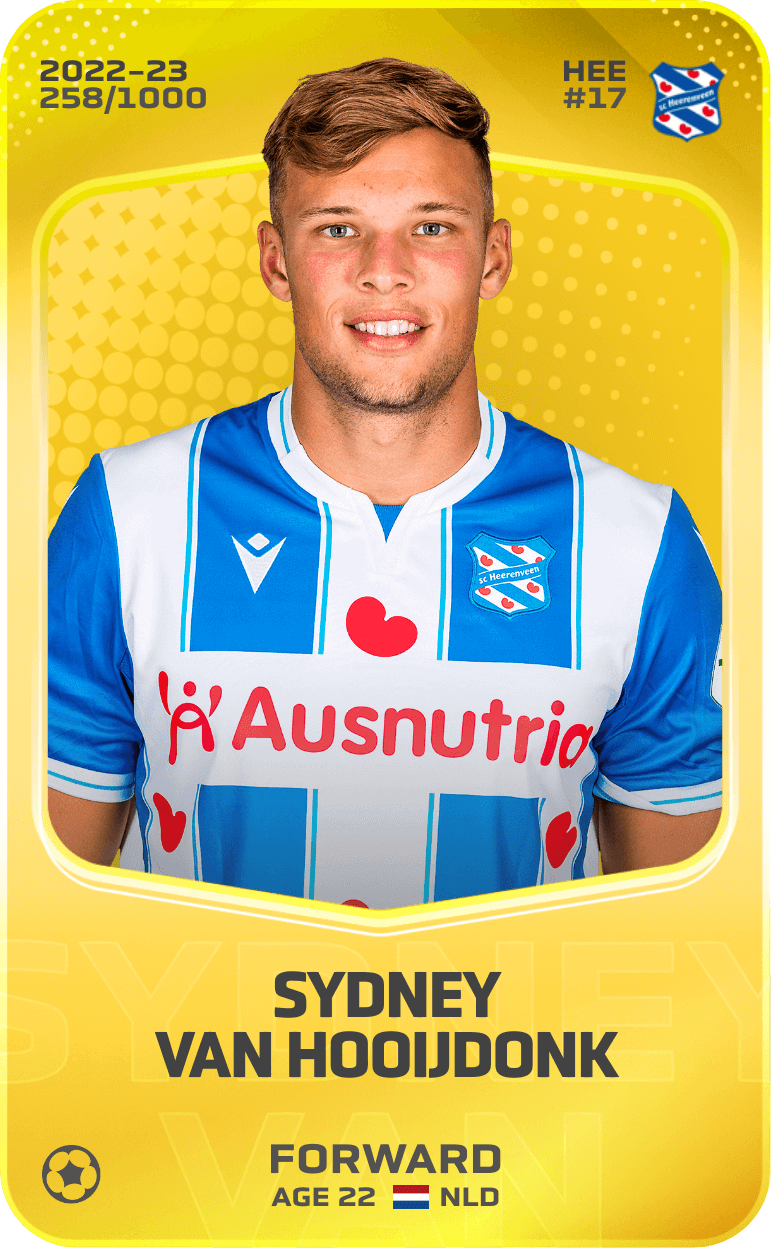 Sydney van Hooijdonk 2022-23 • Limited 258/1000