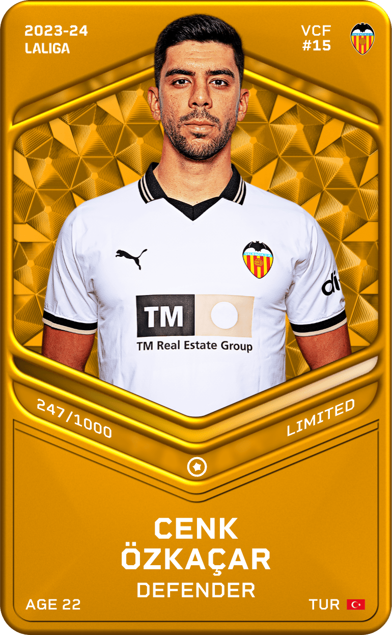 Cenk Özkaçar 2023-24 • Limited 247/1000
