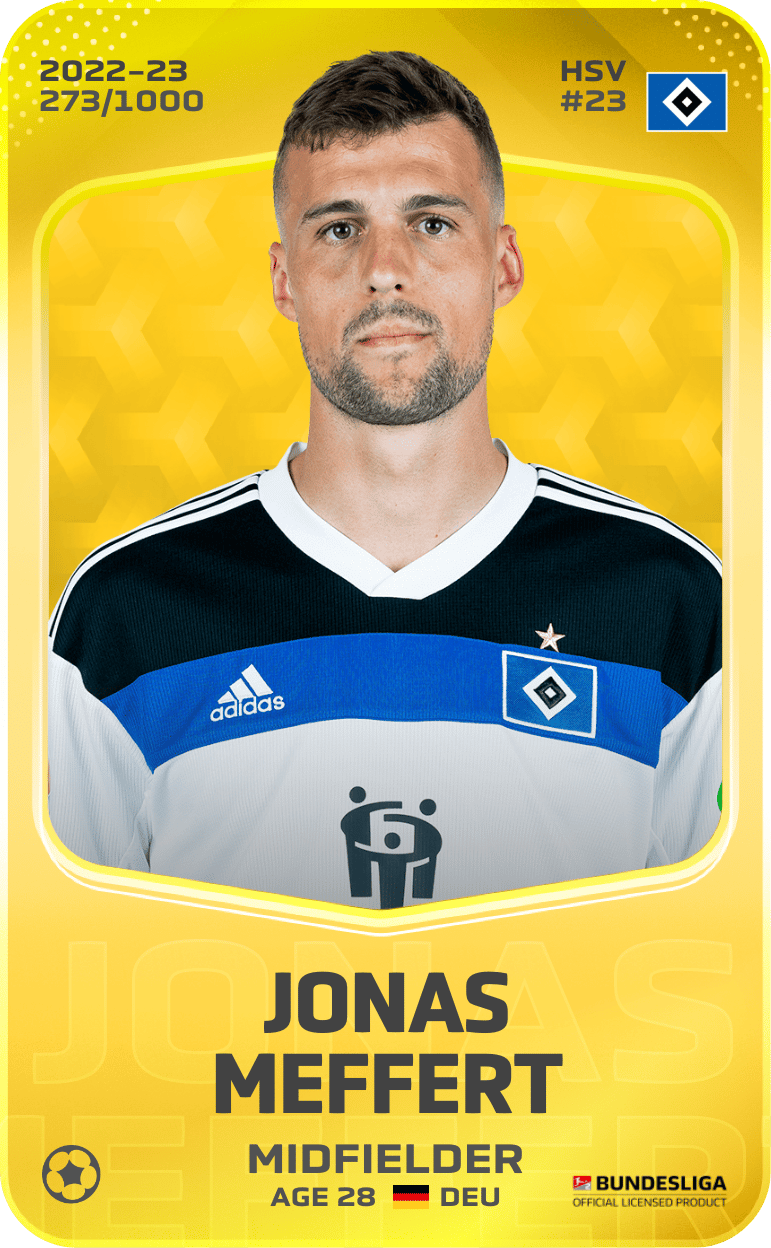 Jonas Meffert 2022-23 • Limited 273/1000