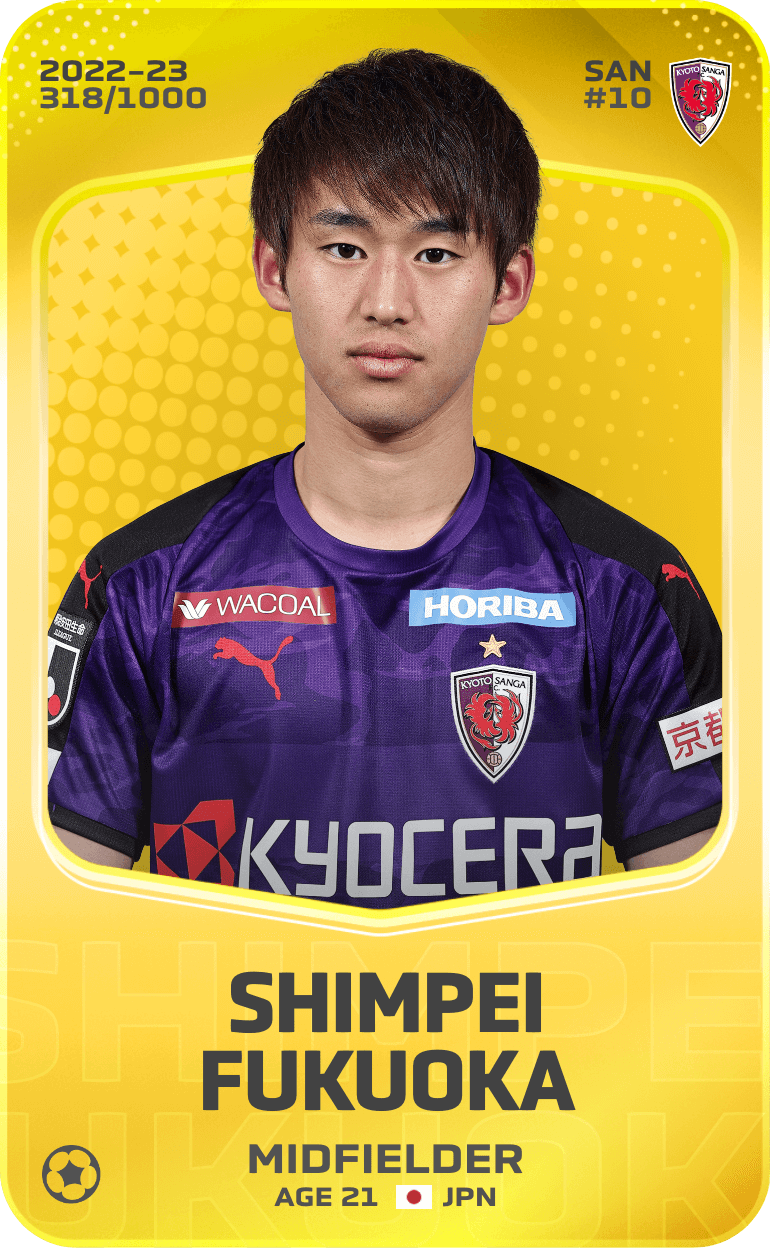 Shimpei Fukuoka 2022-23 • Limited 318/1000