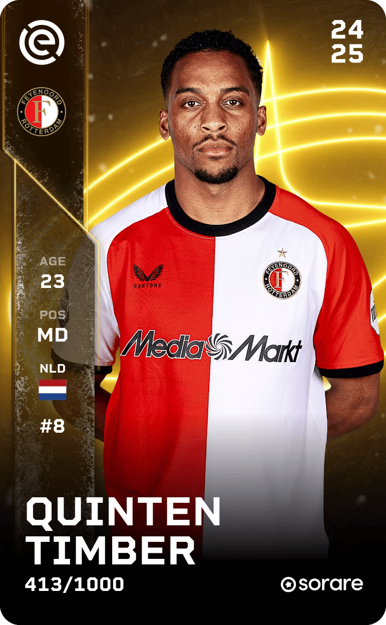 Quinten Timber 2024-25 • Limited 413/1000