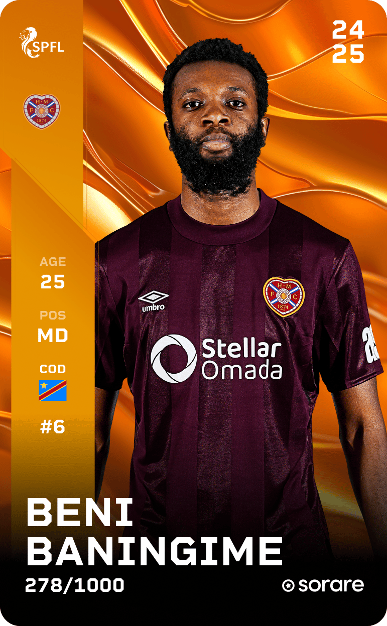 Beni Baningime 2024-25 • Limited 278/1000