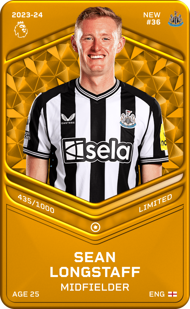 Sean Longstaff 2023-24 • Limited 435/1000
