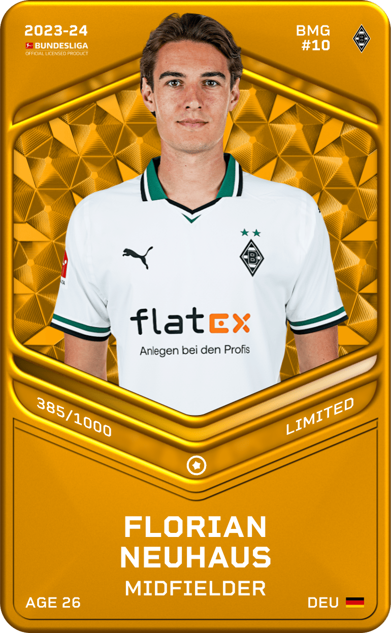 Florian Neuhaus 2023-24 • Limited 385/1000