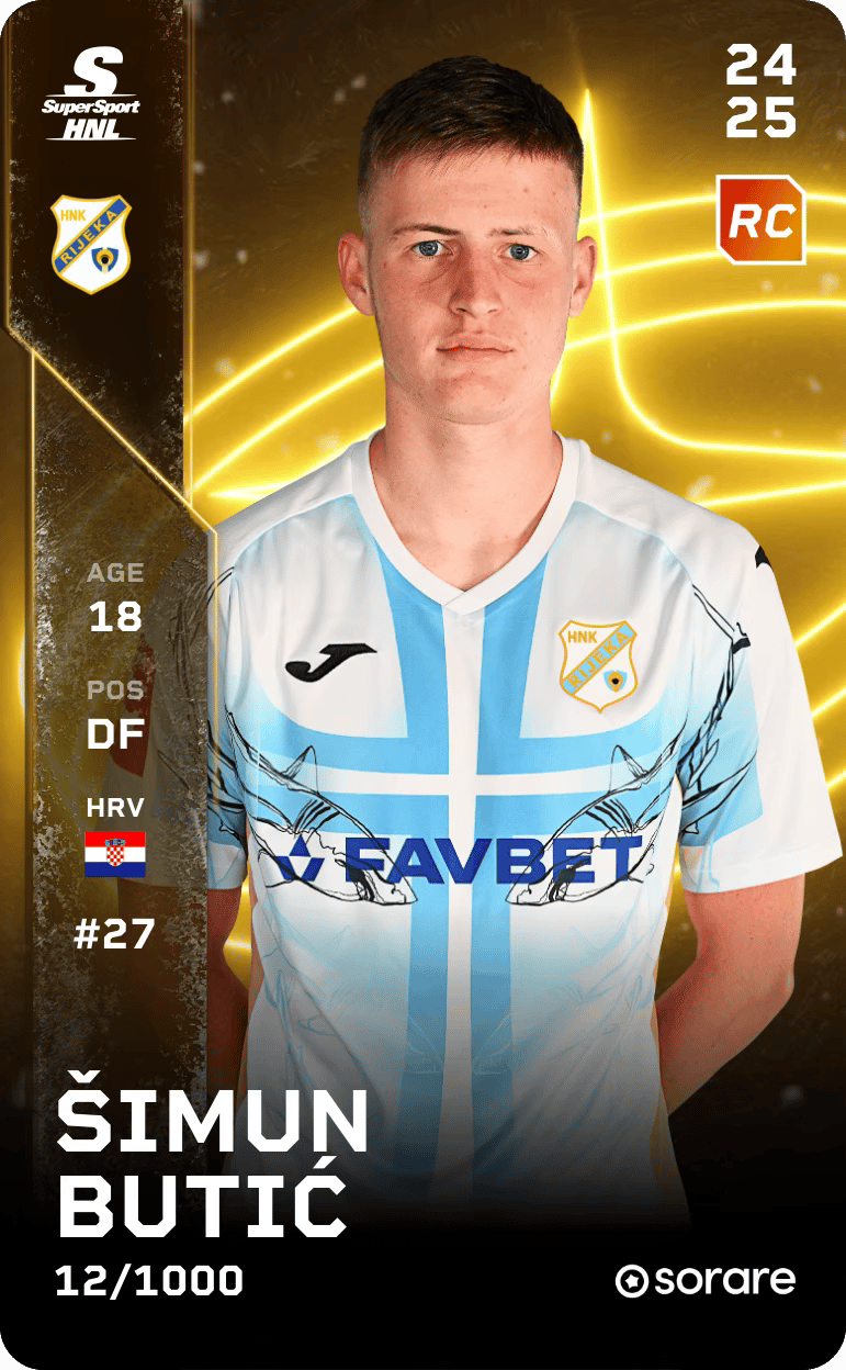 Šimun Butić 2024-25 • Limited 12/1000