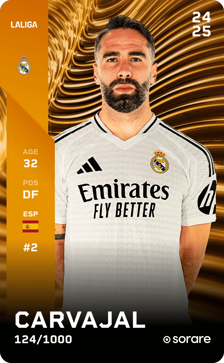 Carvajal 2024-25 • Limited 124/1000