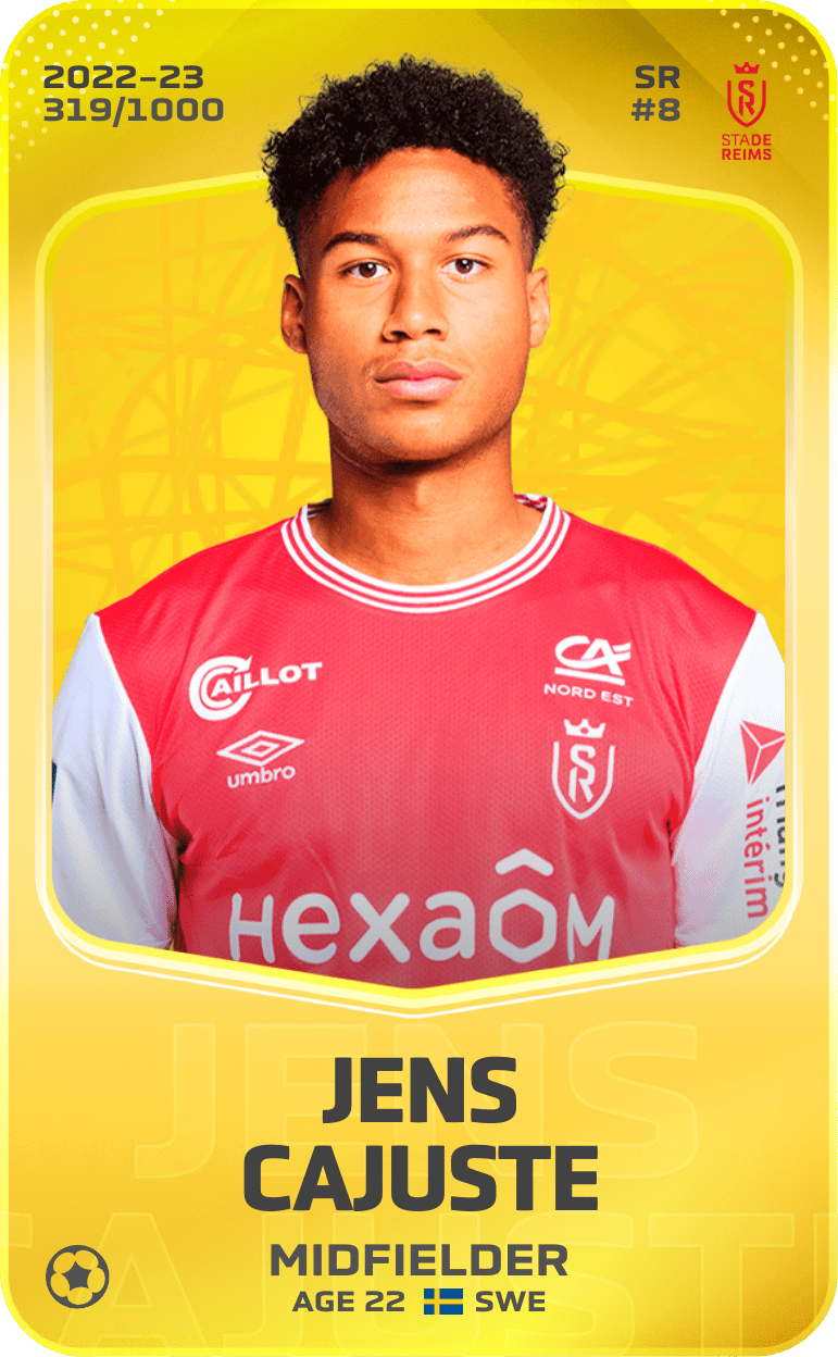 Jens Cajuste 2022-23 • Limited 319/1000