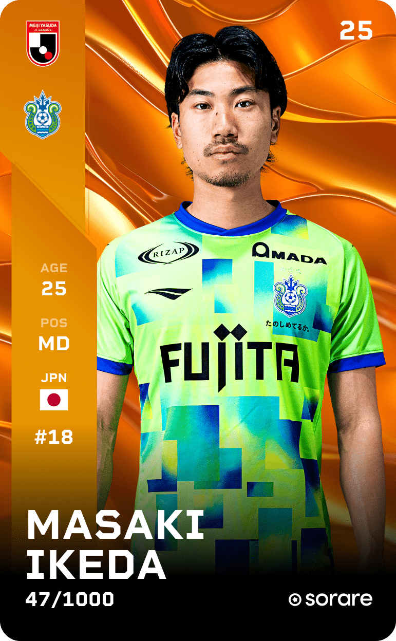 Masaki Ikeda 2025-26 • Limited 47/1000