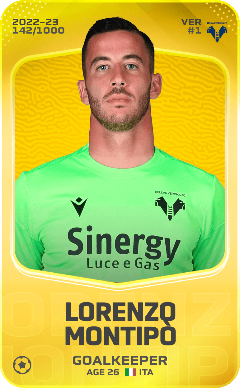 Lorenzo Montipò 2022-23 • Limited 142/1000