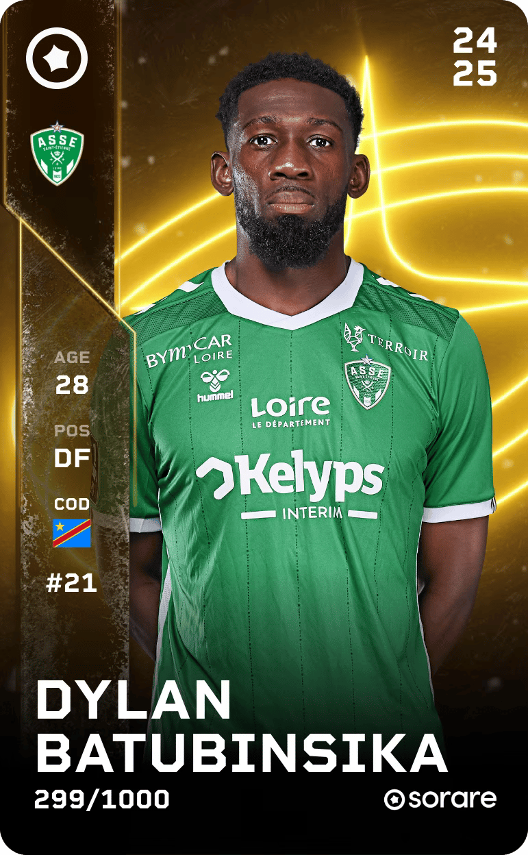 Dylan Batubinsika 2024-25 • Limited 299/1000