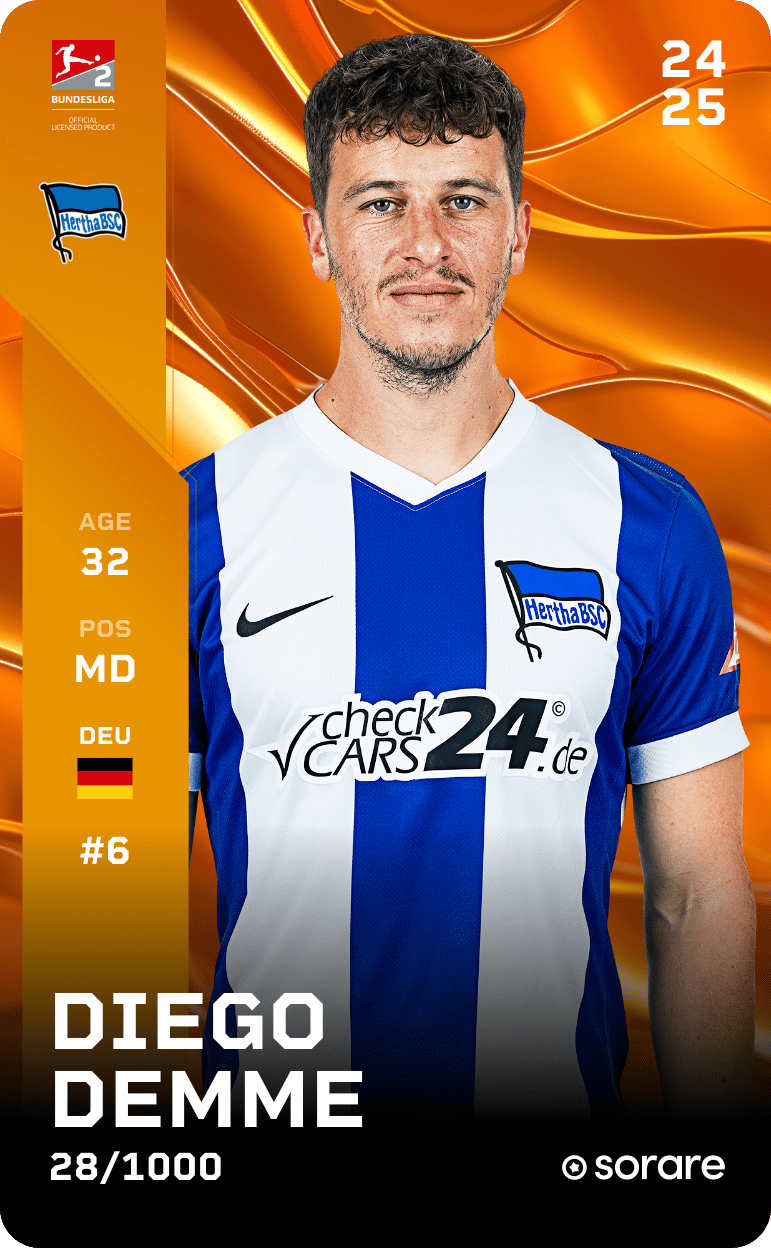 Diego Demme 2024-25 • Limited 28/1000