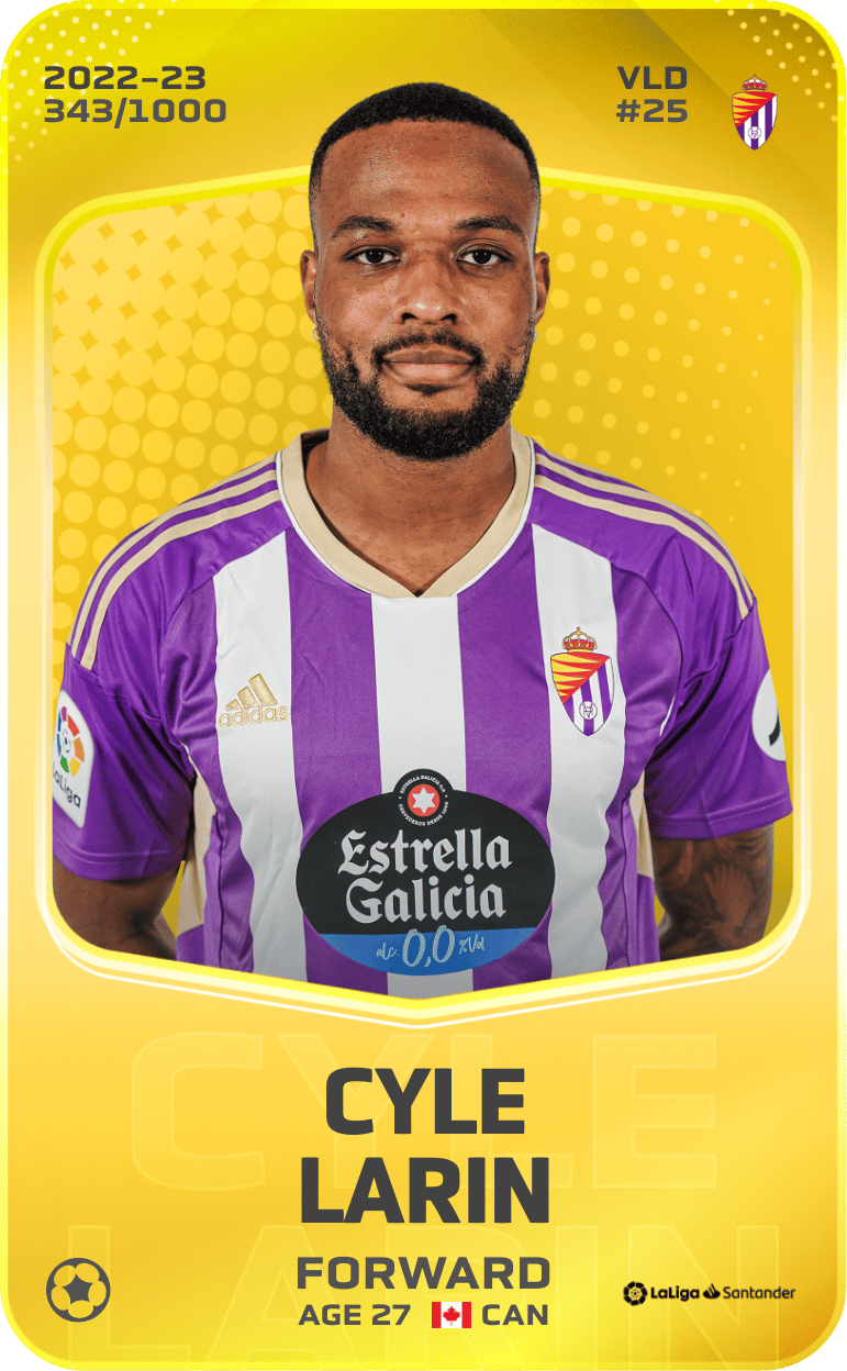 Cyle Larin 2022-23 • Limited 343/1000
