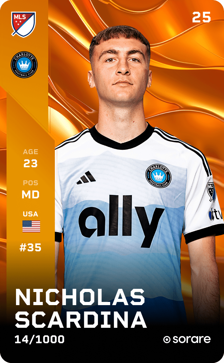 Nick Scardina 2025-26 • Limited 14/1000
