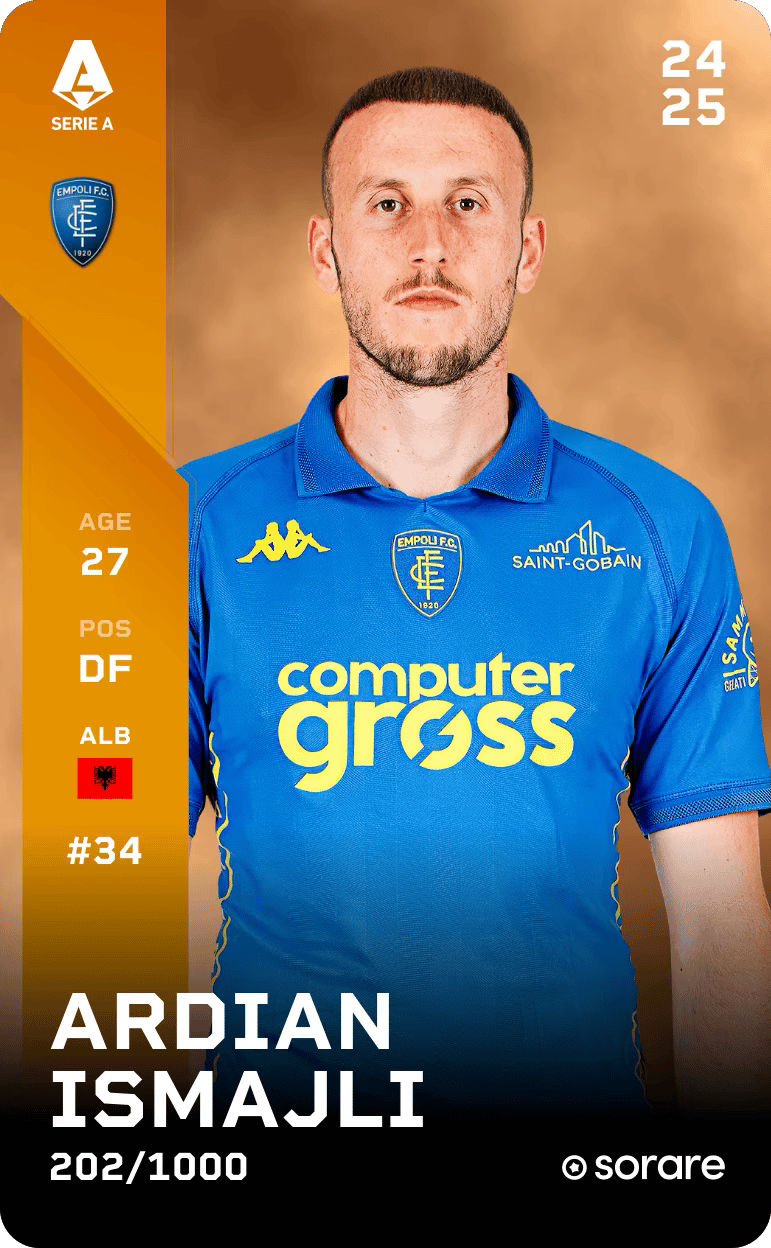 Ardian Ismajli 2024-25 • Limited 202/1000