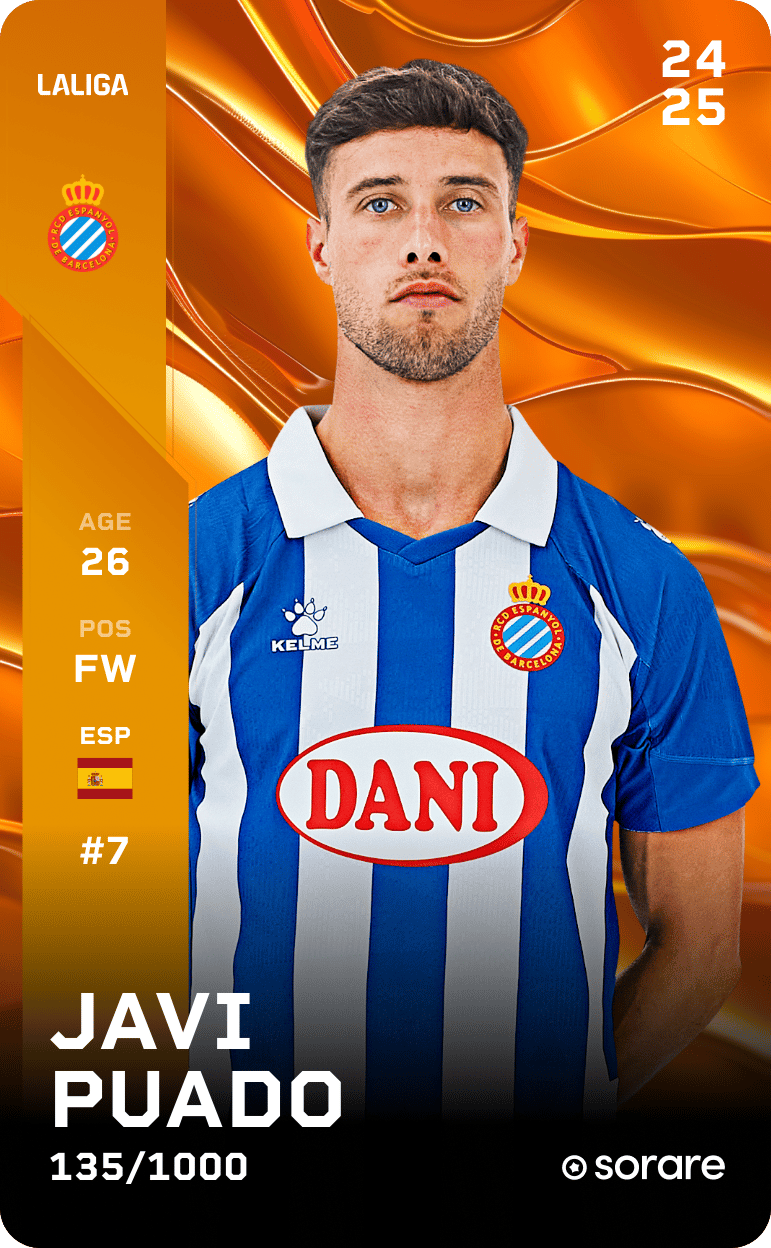 Javi Puado 2024-25 • Limited 135/1000