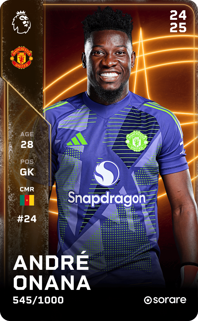 André Onana 2024-25 • Limited 545/1000