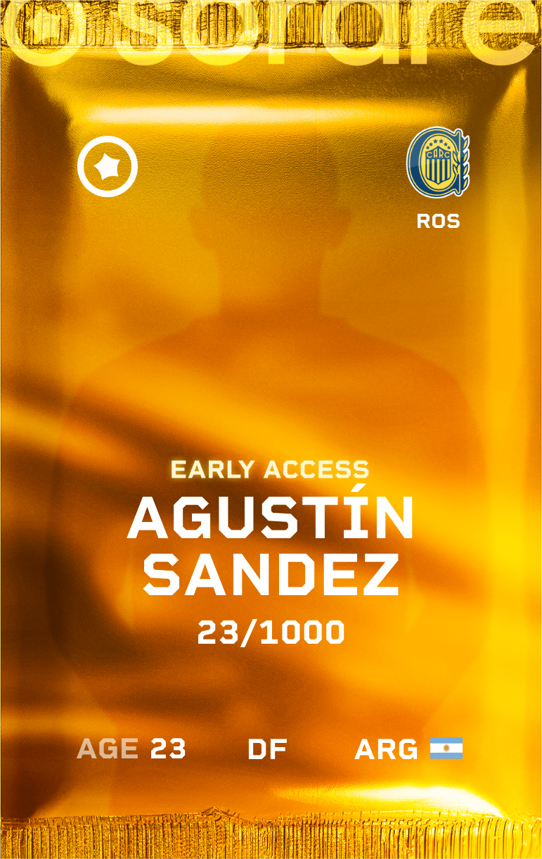 Agustín Sandez 2025-26 • Limited 23/1000