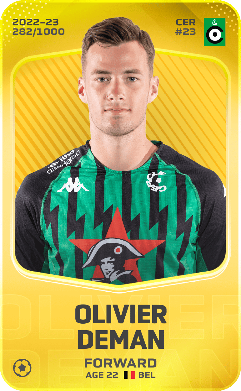 Olivier Deman 2022-23 • Limited 282/1000