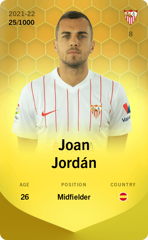 Joan Jordán 2021-22 • Limited 25/1000