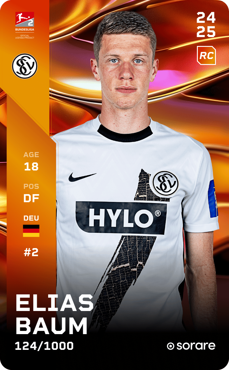 Elias Baum 2024-25 • Limited 124/1000