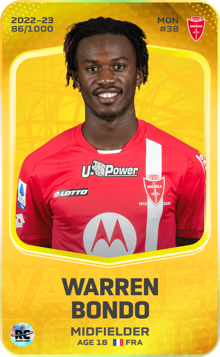 Warren Bondo 2022-23 • Limited 86/1000