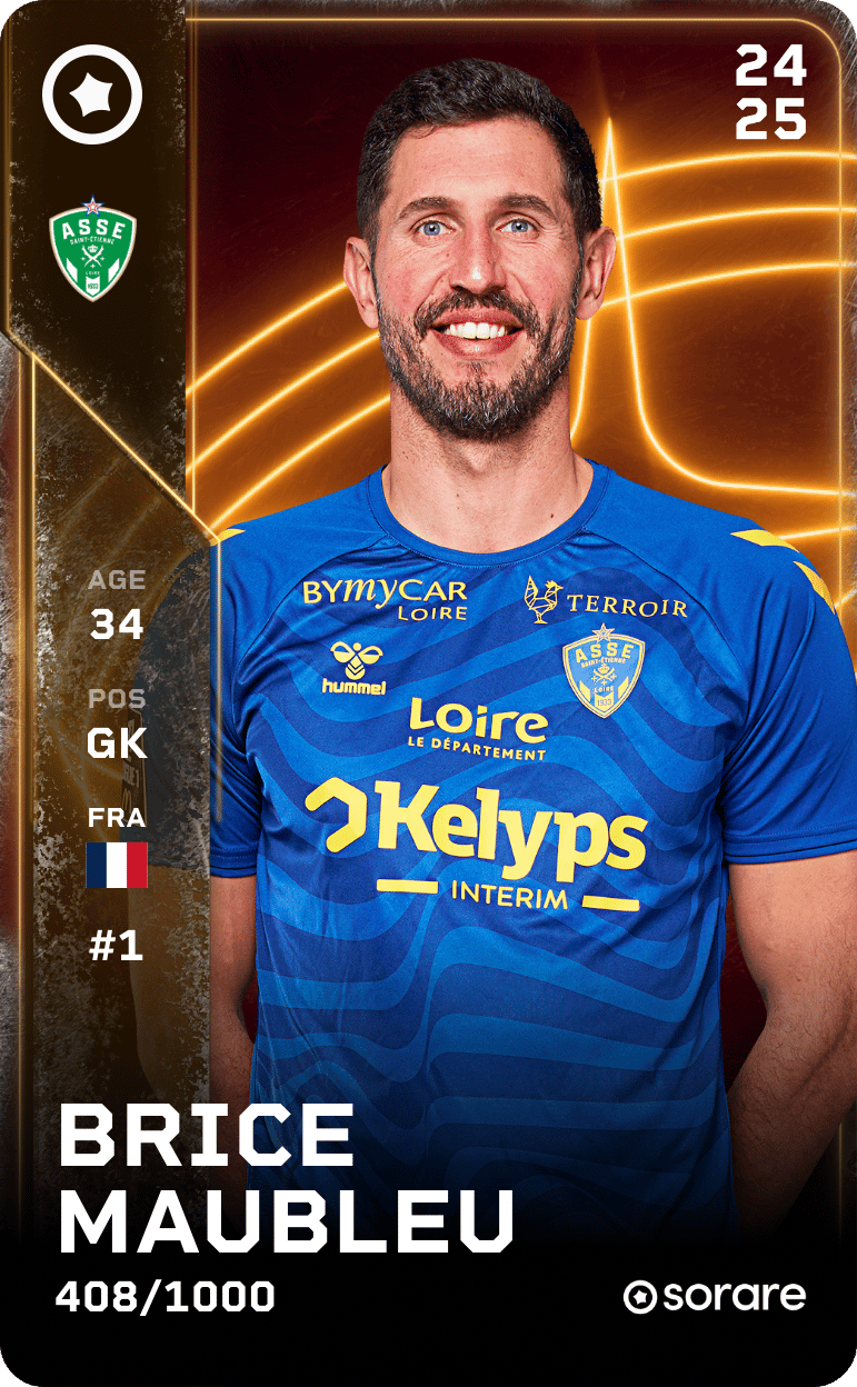 Brice Maubleu 2024-25 • Limited 408/1000