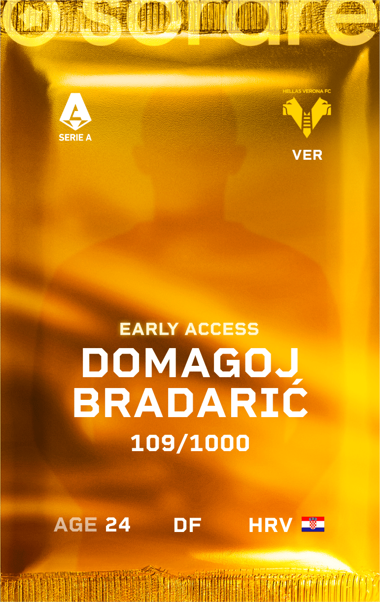 Domagoj Bradarić 2024-25 • Limited 109/1000