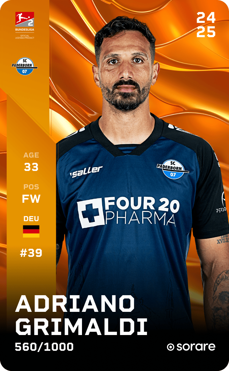 Adriano Grimaldi 2024-25 • Limited 560/1000