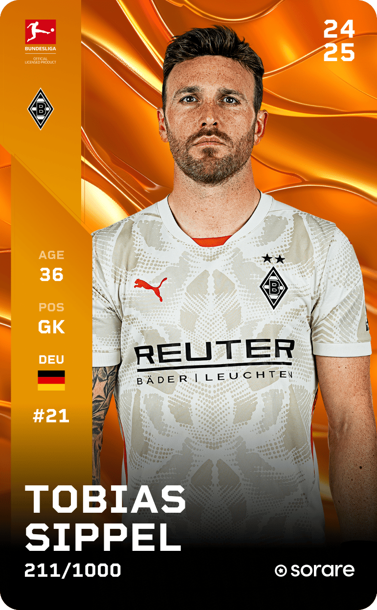 Tobias Sippel 2024-25 • Limited 211/1000