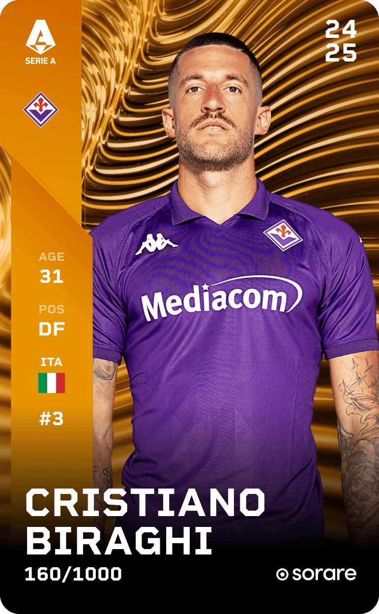 Cristiano Biraghi 2024-25 • Limited 160/1000