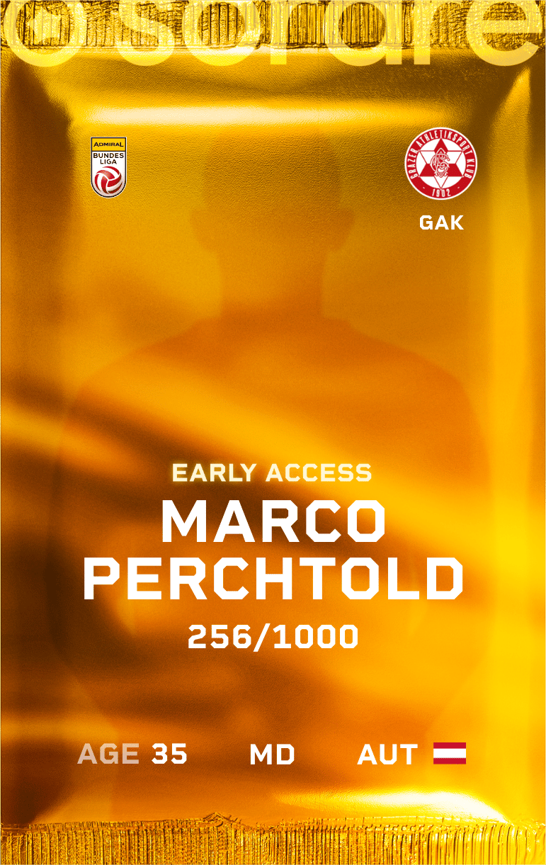 Marco Perchtold 2024-25 • Limited 256/1000