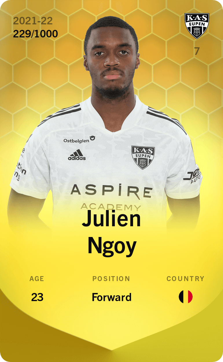 Julien Ngoy 2021-22 • Limited 229/1000