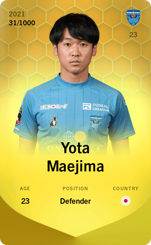 Yota Maejima 2021-22 • Limited 31/1000