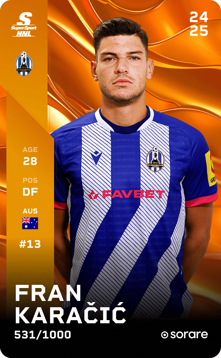 Fran Karačić 2024-25 • Limited 531/1000