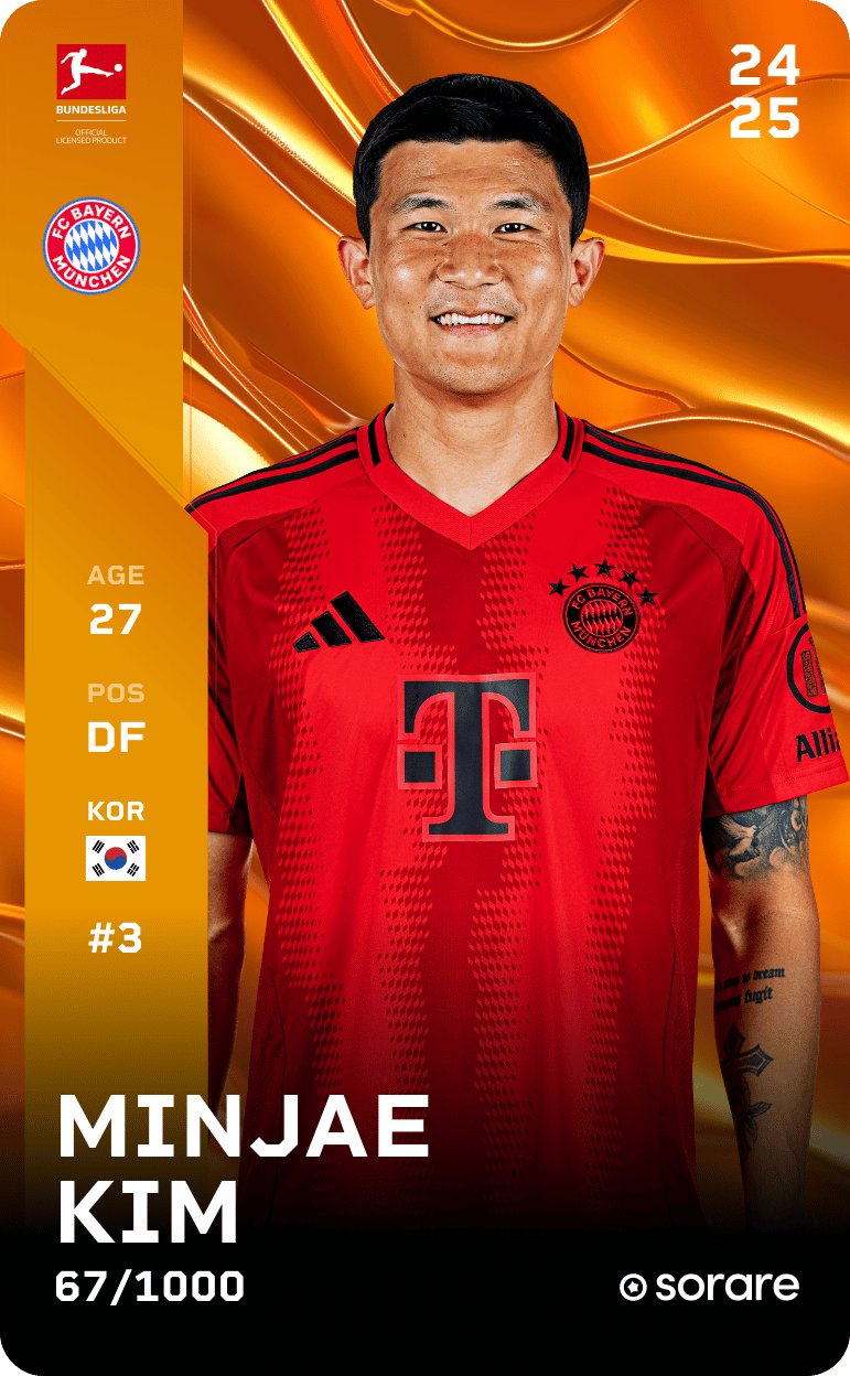 Minjae Kim  2024-25 • Limited 67/1000