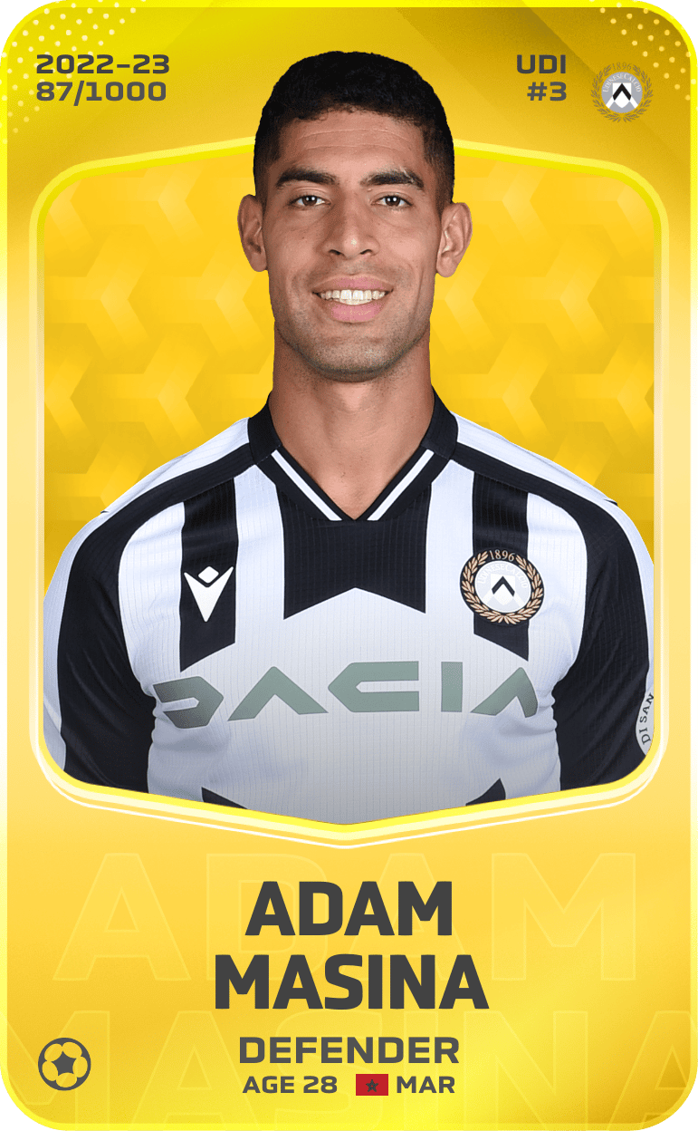 Adam Masina 2022-23 • Limited 87/1000