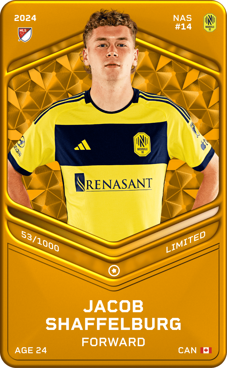 Jacob Shaffelburg 2024-25 • Limited 53/1000