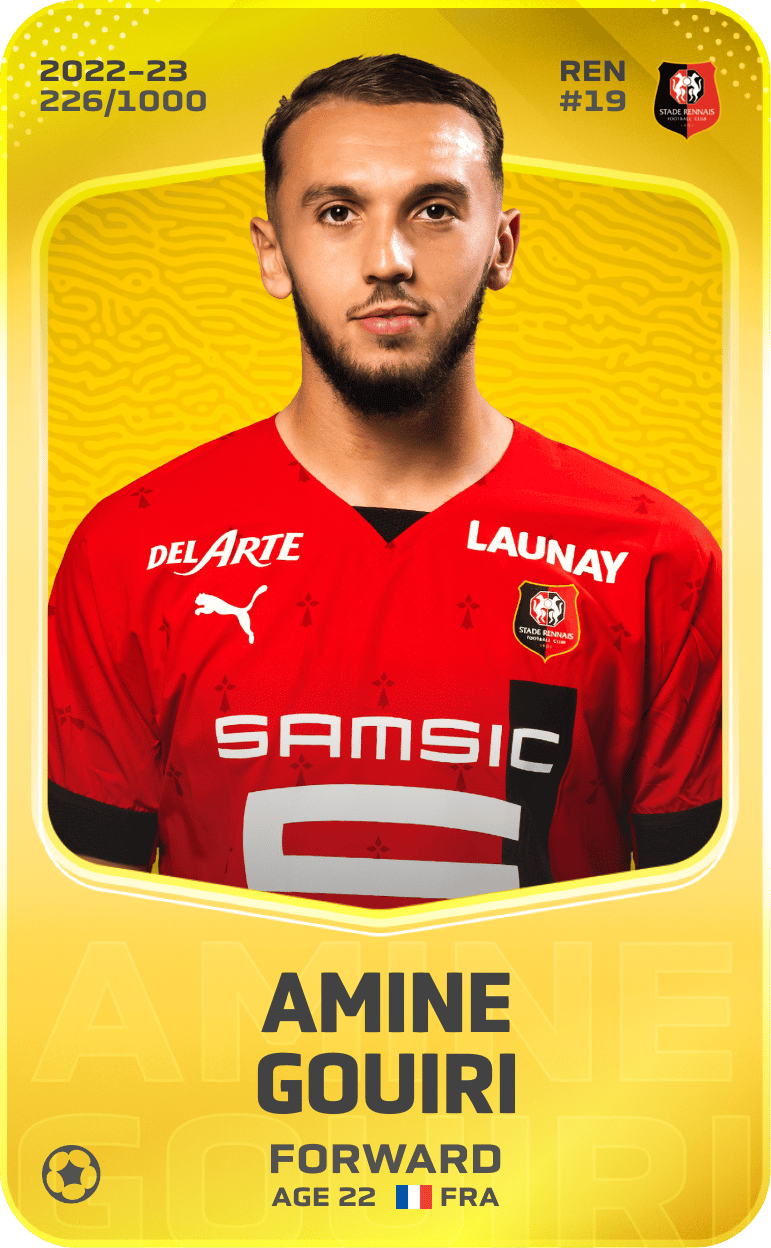 Amine Gouiri 2022-23 • Limited 226/1000