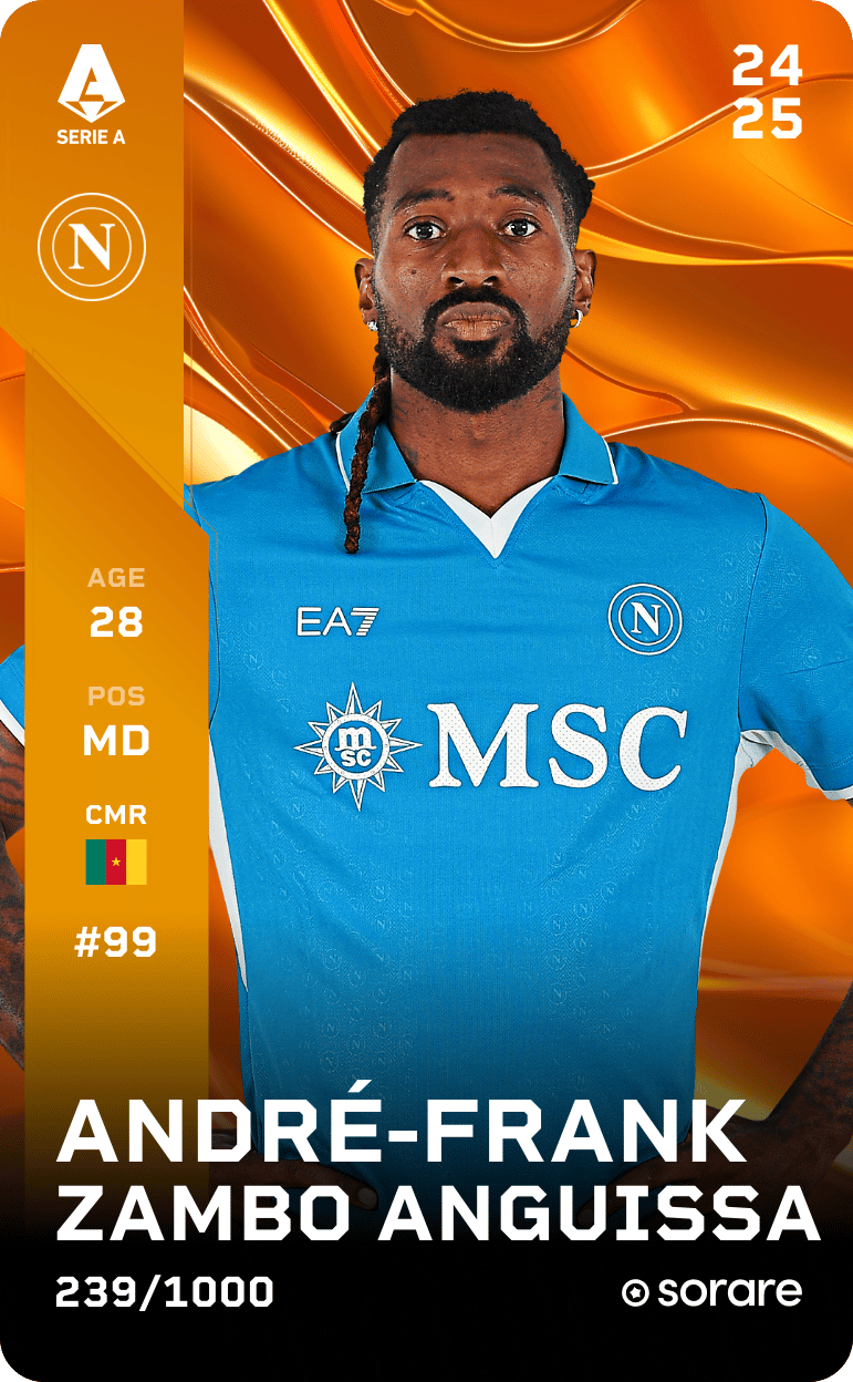 André-Frank Zambo Anguissa 2024-25 • Limited 239/1000