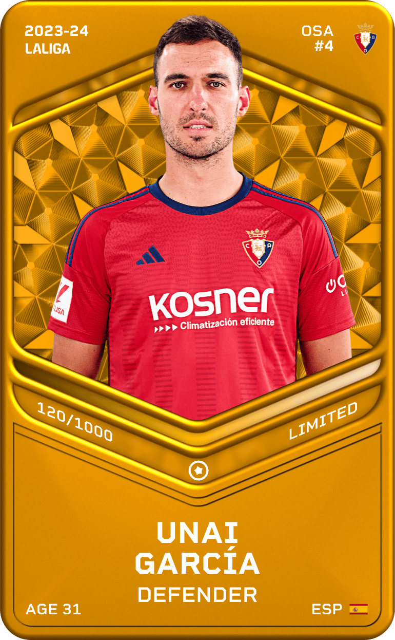 Unai García 2023-24 • Limited 120/1000