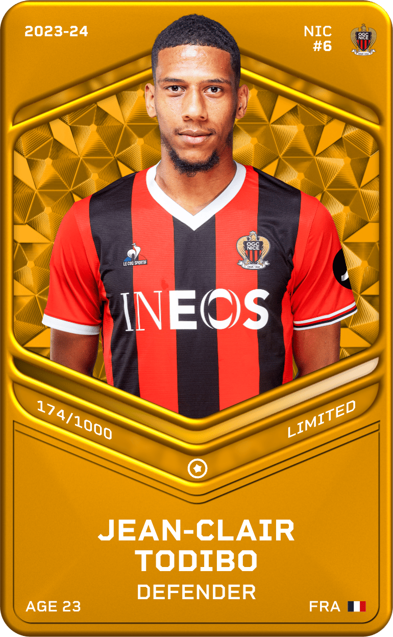 Jean-Clair Todibo 2023-24 • Limited 174/1000