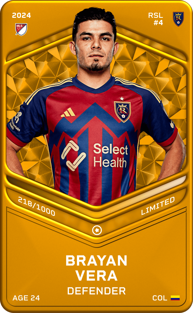 Brayan Vera 2024-25 • Limited 218/1000